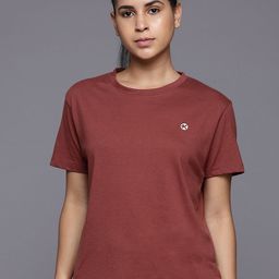 HRX by Hrithik Roshan Women Printed Yoga T-shirt-image-10