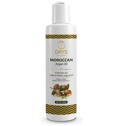 7 DAYS Cold-Pressed Moroccan Argan Oil for Hair & Skin - 120ml-46
