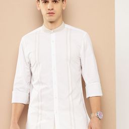 INVICTUS Men Slim Fit Pure Cotton Striped Casual Shirt-image-35
