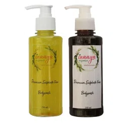 Inaaya Organics Unisex Pack of 2 Lemon Grass & Kaolin Krush Shower Gel 250 ml Each-picture-15