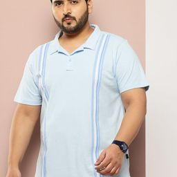 Sztori Striped Polo Collar T-shirt-image-22