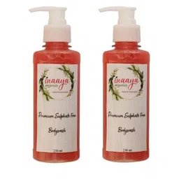 Inaaya Organics Unisex Pack of 2 Sheaa Love Body Wash Shower Gel 250 ml Each-picture-2