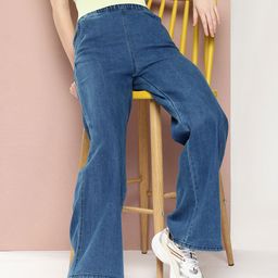 Harvard Women Base Straight Fit Stretchable Jeans-image-25