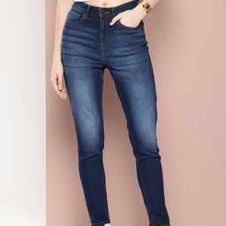 Harvard Women Skinny Fit High-Rise Heavy Fade Stretchable Jeans-image-76