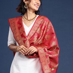 Taavi Ethnic Motifs Woven Design Legacy Dupatta-91