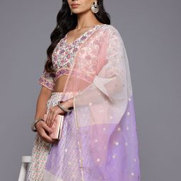 Ahalyaa Printed Ready to Wear Lehenga & Blouse With Dupatta-image-14