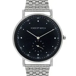 JOKER & WITCH Men Black Analogue Watch AMWW350-37