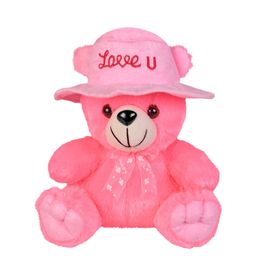 Ultra Kids Pink Cap Teddy Soft Toy-32