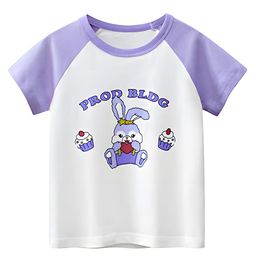 BAESD Girls Graphic Printed Round Neck Cotton T-shirt-image-77