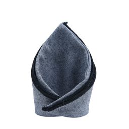 Tossido Men Grey Self-Design Pocket Square-image-42
