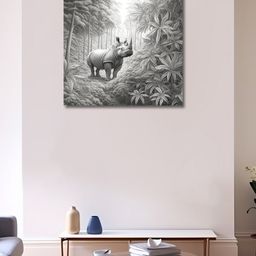 OLIVE TREE Grey Canvas Other Painting Wall Art-picture-11