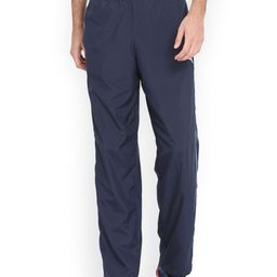 Puma Men Navy Blue Solid Trackpants-image-19