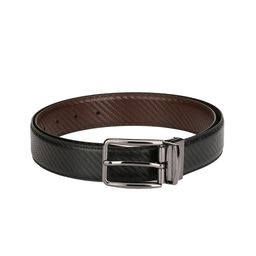 Pacific Gold Men Black & Brown Reversible Belt-image-101