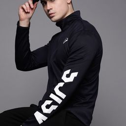 ASICS Men Sleeve Print Sporty Jacket-42