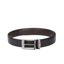 Pacific Gold Men Black & Brown Reversible Leather Belt-image-85