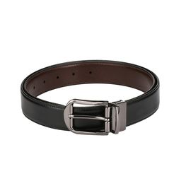 Pacific Gold Men Brown & Black Reversible Belt-image-5