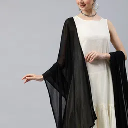 Rani Saahiba Solid Chiffon Dupatta-picture-44