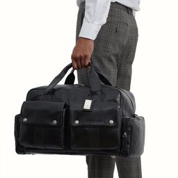 Hidesign La Plata 04 Men Leather Duffle Bag - L-picture-39