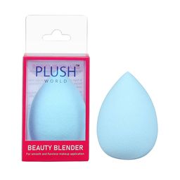 Plush World Blue Drop Shape Beauty Blender-34