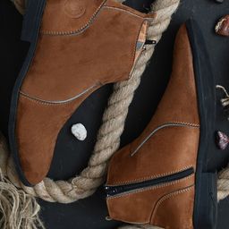 The Roadster Lifestyle Co Men Tan Flat Boots-14
