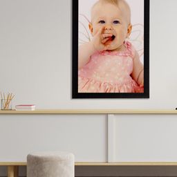eCraftIndia Multicoloured Cute Baby Satin Matt Texture UV Art Painting-image-39