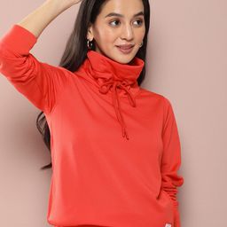 Harvard Solid High Neck Sweatshirt-image-65