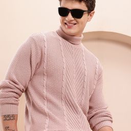 Mast & Harbour Acrylic Cable Knit Pullover-picture-41
