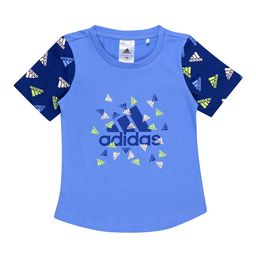 ADIDAS Girls Brand Logo Printed T-shirt-15