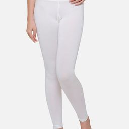 Ayaki Women Off-White Solid Thermal Bottoms-23