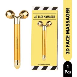 House of Beauty Gold-Toned 3D Face Massager-25