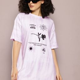 Kook N Keech Printed T-shirt Mini Dress-picture-47