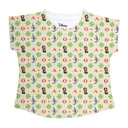 Disney by Wear Your Mind Girls Off-White Printed Top-image-41