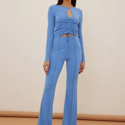 NA-KD Women Flared Trousers-image-11