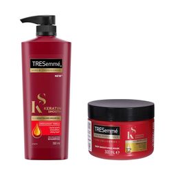TRESemme Women Set of Keratin Smooth Shampoo & Mask-52