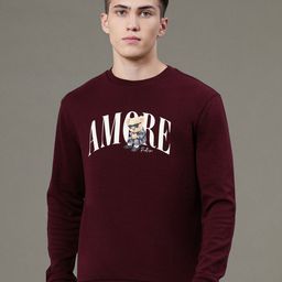Red Tape Men Graphic Print Cotton Sweatshirt-image-82