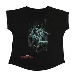 Marvel by Wear Your Mind Girls Black Printed Top-picture-37