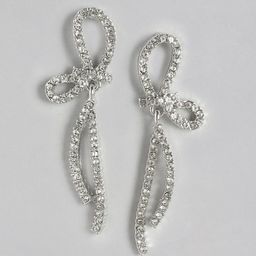 Forever New Dahlia Dainty Bow Drop Earrings-picture-34