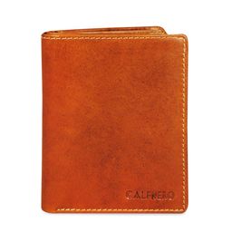 CALFNERO Men Brown Solid Leather Two Fold Wallet-8