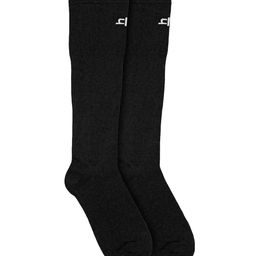 Heelium Pack Of 2 Black Solid Knee-Length Anti-Odour Sustainable Compression Socks-image-13