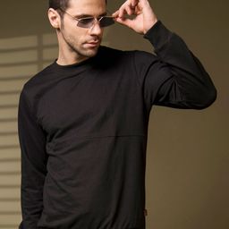 Rigo Round Neck Cotton Sweatshirt-image-97
