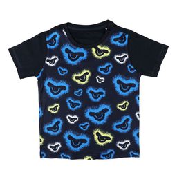 Disney by Wear Your Mind Boys Navy Blue Printed Round Neck T-shirt-picture-2