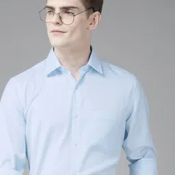 Van Heusen Men Opaque Checked Formal Shirt-image-19
