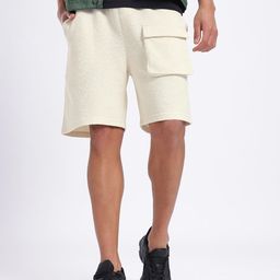 glitchez Men Utility Ensemble Textured Shorts-19