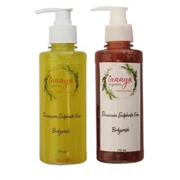 Inaaya Organics Unisex Pack of 2 Lemon Grass & Citro Fresh Shower Gel 250 ml Each-picture-10