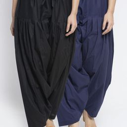 GRACIT Women Pack Of 2 Solid Salwars-picture-18