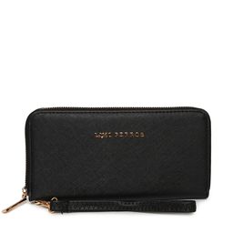 Lino Perros Women Black Solid Zip Around Wallet-15