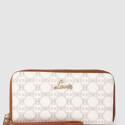 Lavie Abstract Printed Zip Around Wallet-18
