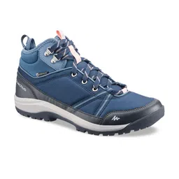 Quechua By Decathlon Women Blue Waterproof Hiking Shoes NH150-picture-56