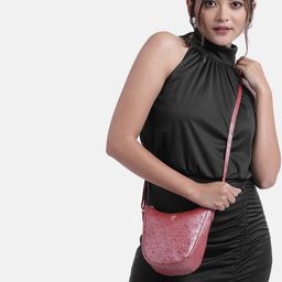 Baggit Abstract Printed Structured Sling Bag image 2