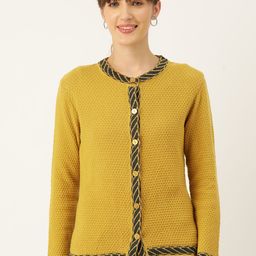 American Eye Women Self-Design Acrylic Cardigan-picture-31